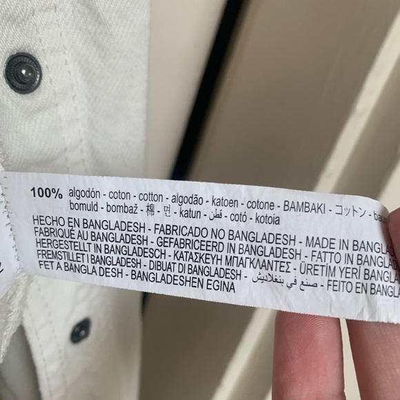 Zara White Button-Up jacket - Picture 7 of 7